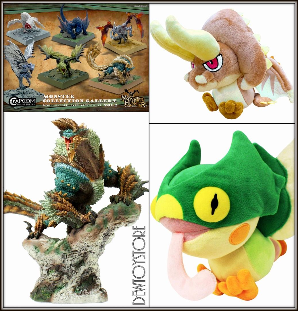Monster hunter sale pukei pukei plush