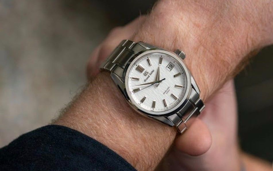 Cheapest Full Set Grand Seiko Spring Drive SLGA009 White Birch