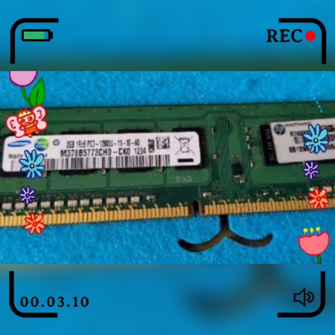 octsale Samsung 2gb ddr3 ram 12800u desktop PC computer