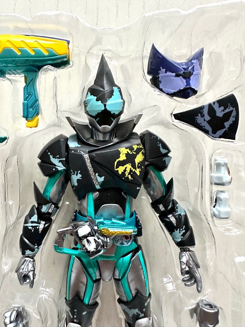 魂限S.H.figuarts shf Kamen Rider Evil Bat 蝙蝠Genome / Jackal 胡狼