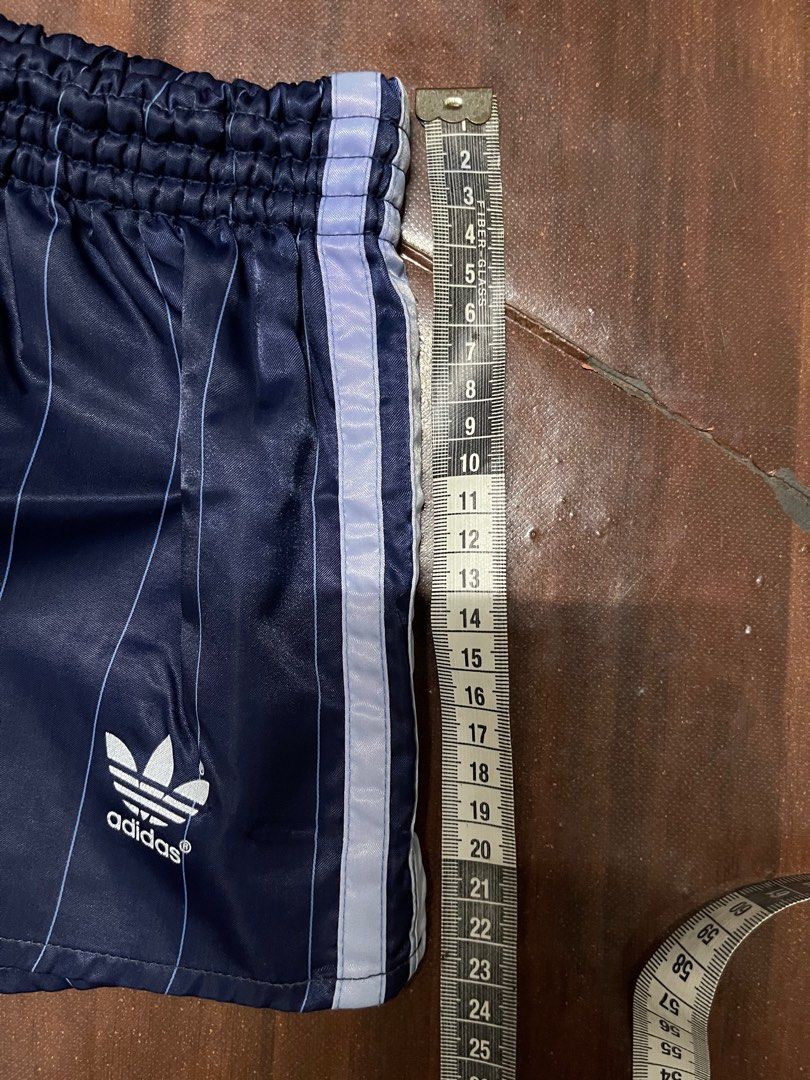 Adidas 80s vintage shorts retro nylon satin, Men's Fashion, Bottoms, Shorts  on Carousell