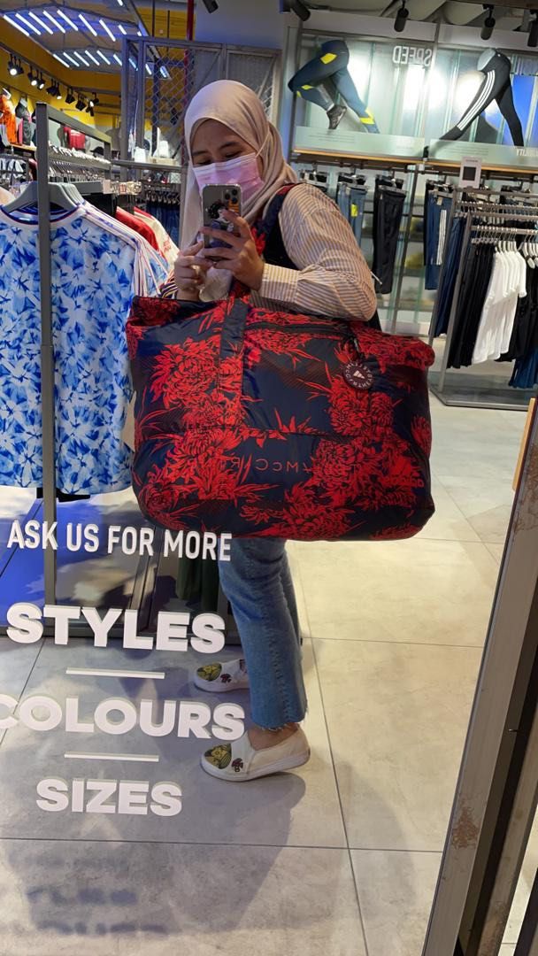Adidas stella mccartney tote sale bag