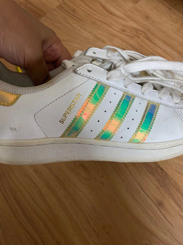 Adidas holographique top