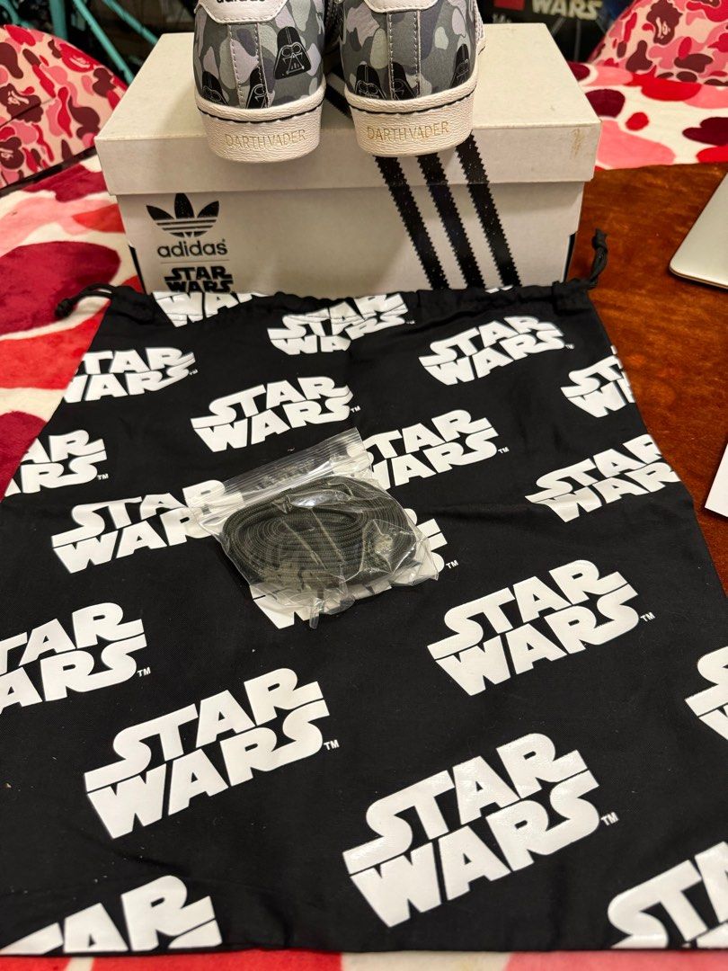 Adidas superstar star wars custom on sale