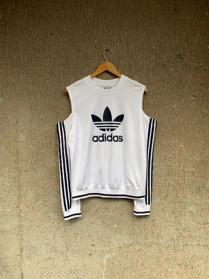Adidas cold shoulder shirt sales