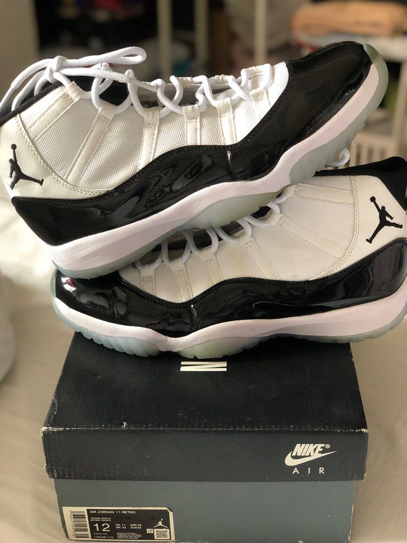 Air jordan 11 Retro Concord Men s Fashion Footwear Sneakers on
