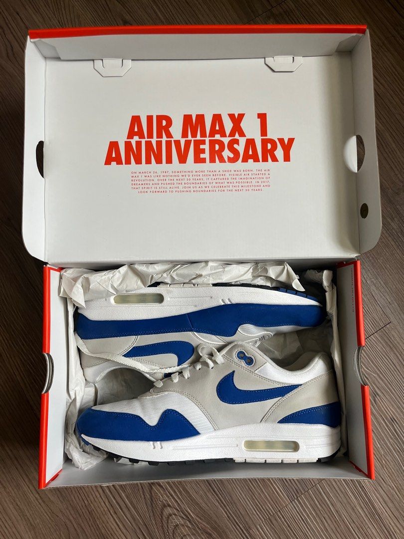 Air max 1 anniversary sale sizing