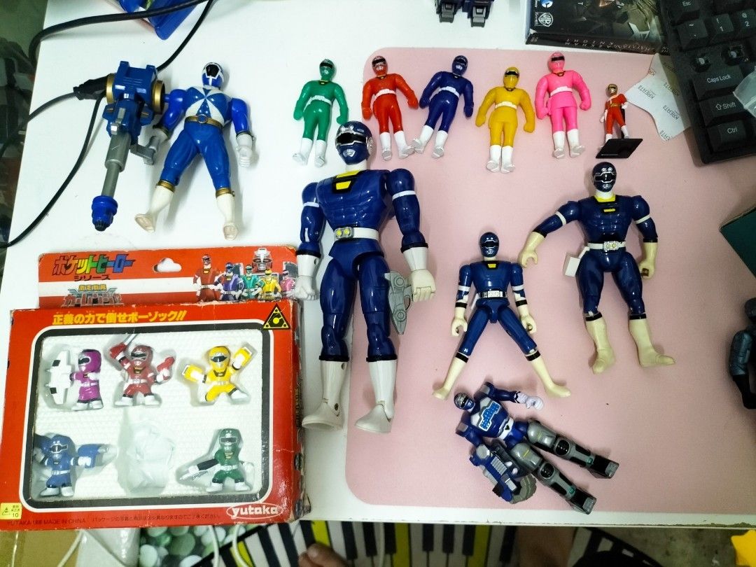 All Super Sentai Power Ranger Combo Hobbies And Toys Toys And Games On Carousell