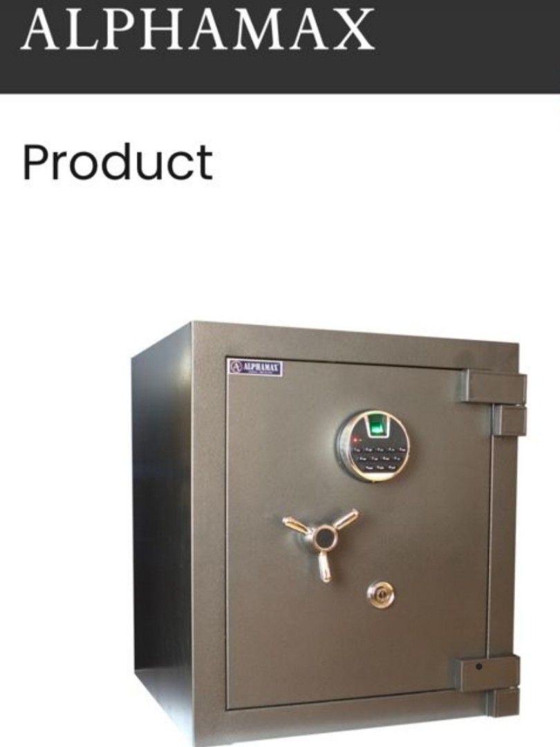 ALPHAMAX SAFE BOX, Furniture & Home Living, Security & Locks, Safe on ...