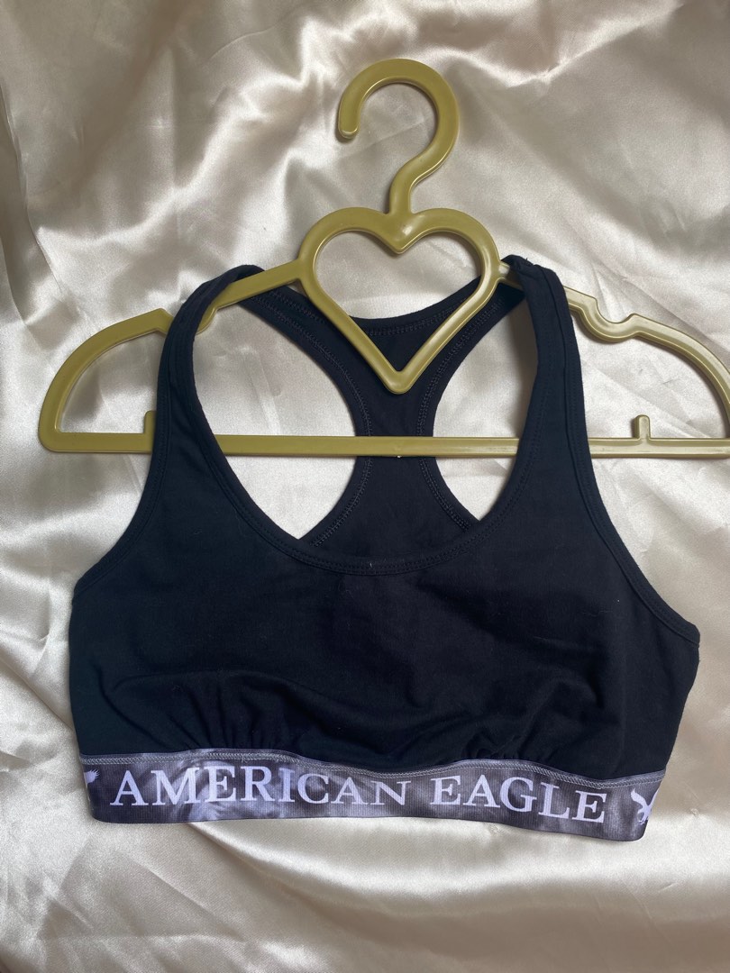 american eagle • racer sports bra, Women's Fashion, Activewear on