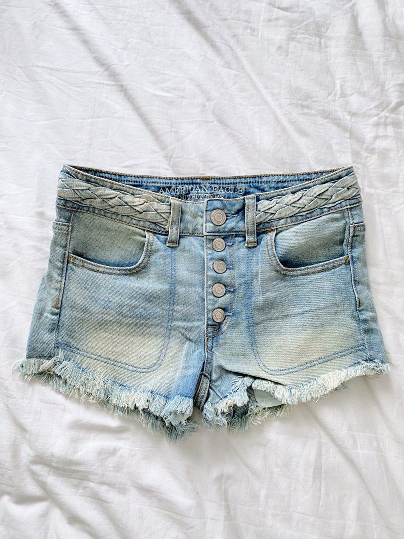 American eagle outfitters jean shorts best sale