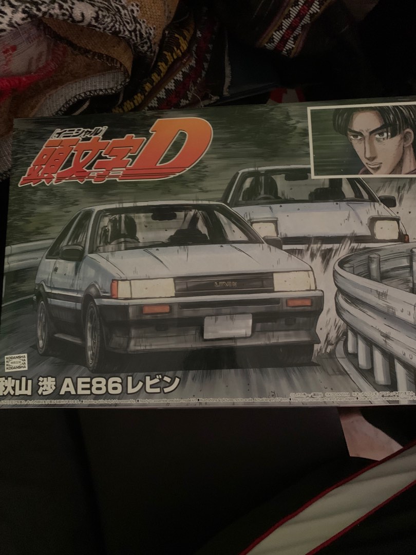 Aoshima Kit 1/24 AE86 LEVIN Initial D, Hobbies & Toys, Toys & Games on
