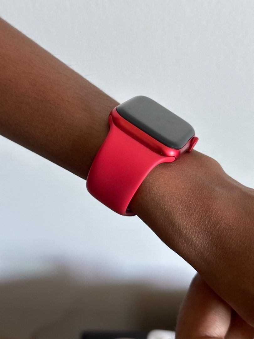 Apple watch 2025 6 44mm red