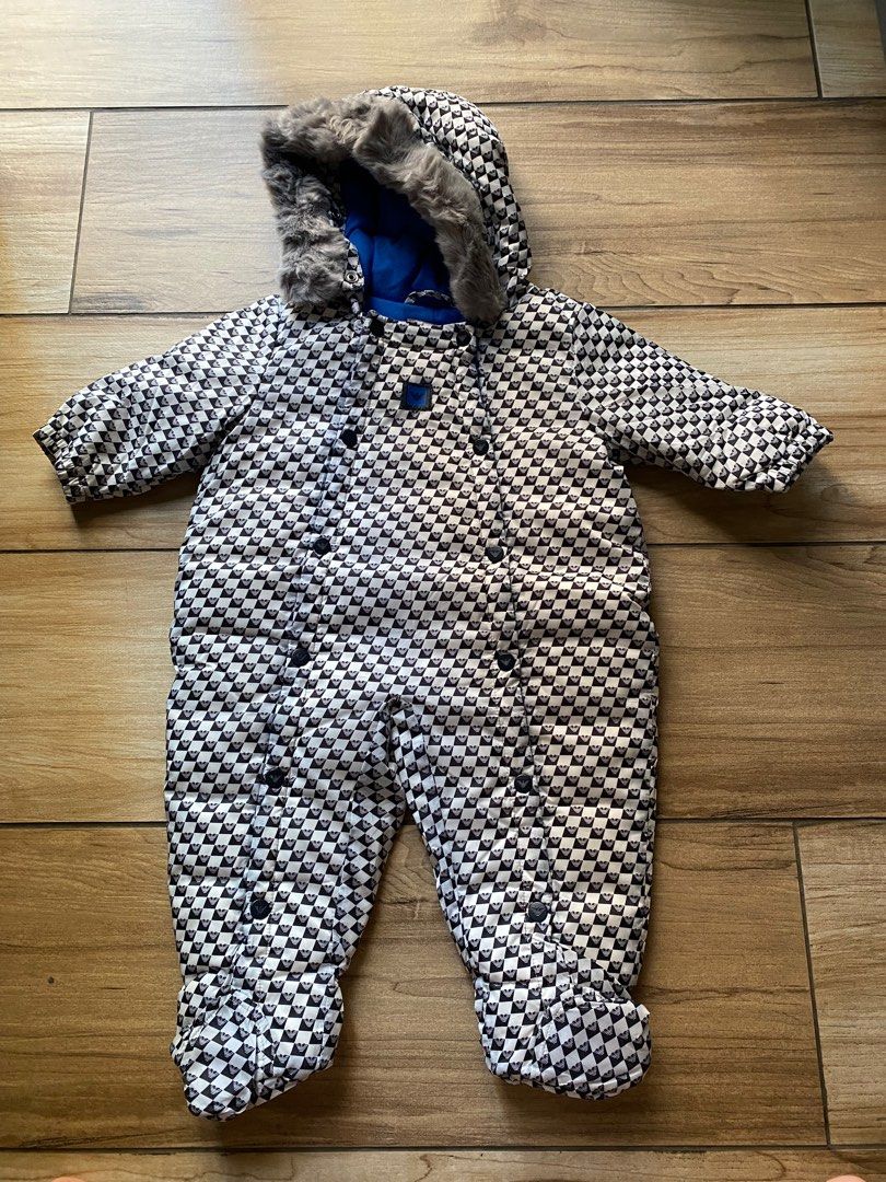 Armani Baby winter onesie, 兒童＆孕婦用品, 嬰兒及小童流行時尚