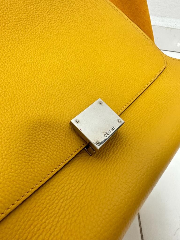 Celine hotsell trapeze yellow