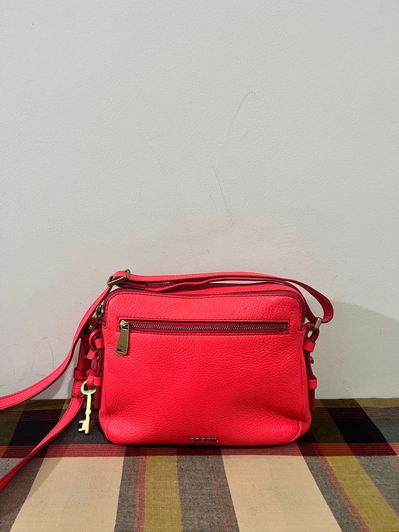 Fossil piper sale leather crossbody bag