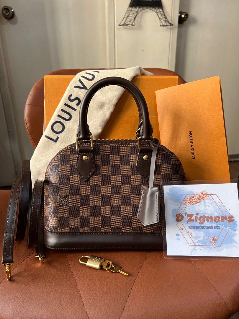 LV alma bb bubblegram, Luxury, Bags & Wallets on Carousell