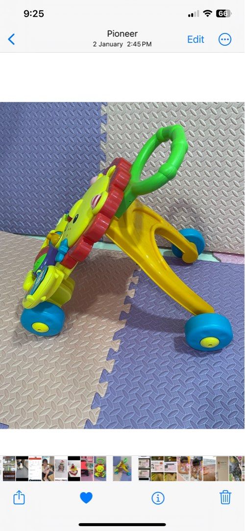 Pioneer outlet baby walker