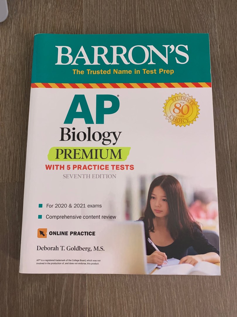 Barron’s AP Bio premium (7th edition), 興趣及遊戲, 書本 & 文具, 教科書 Carousell