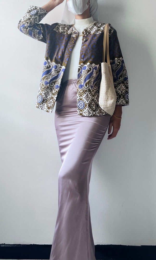 Batik skirt outlet and blouse