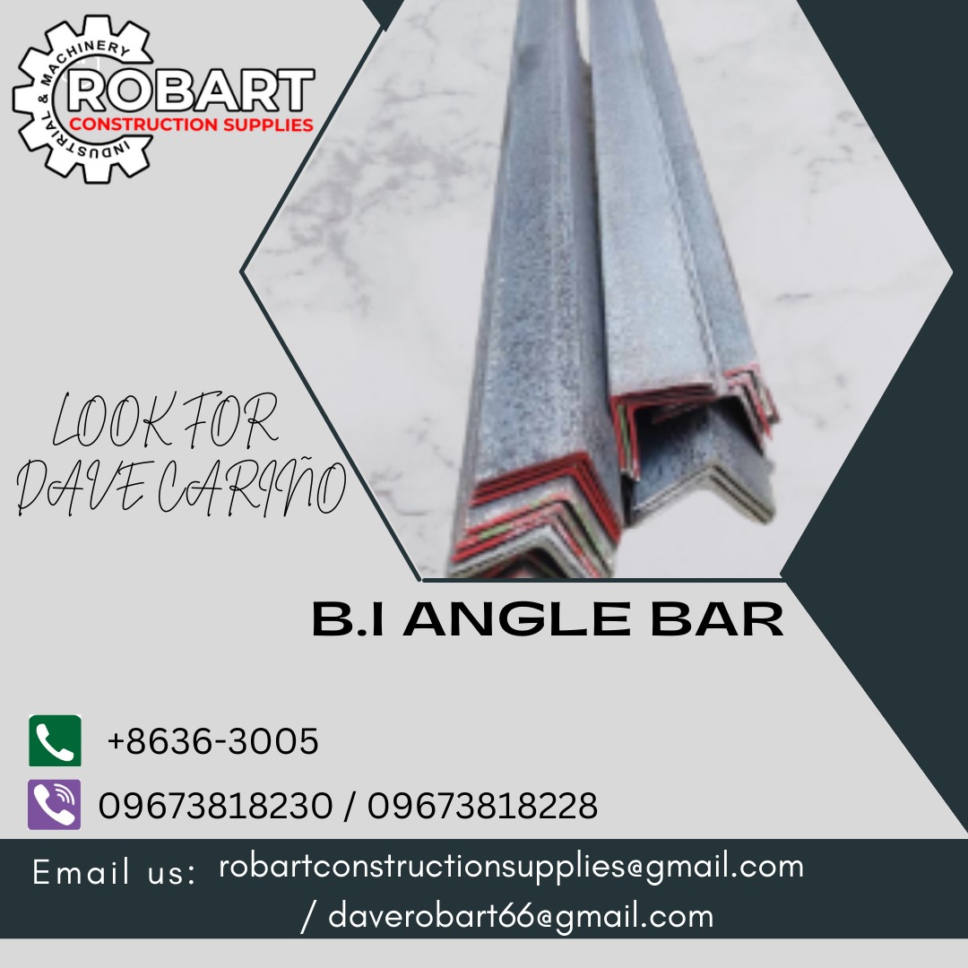 B.I ANGLE BAR, Commercial & Industrial, Construction Tools & Equipment ...
