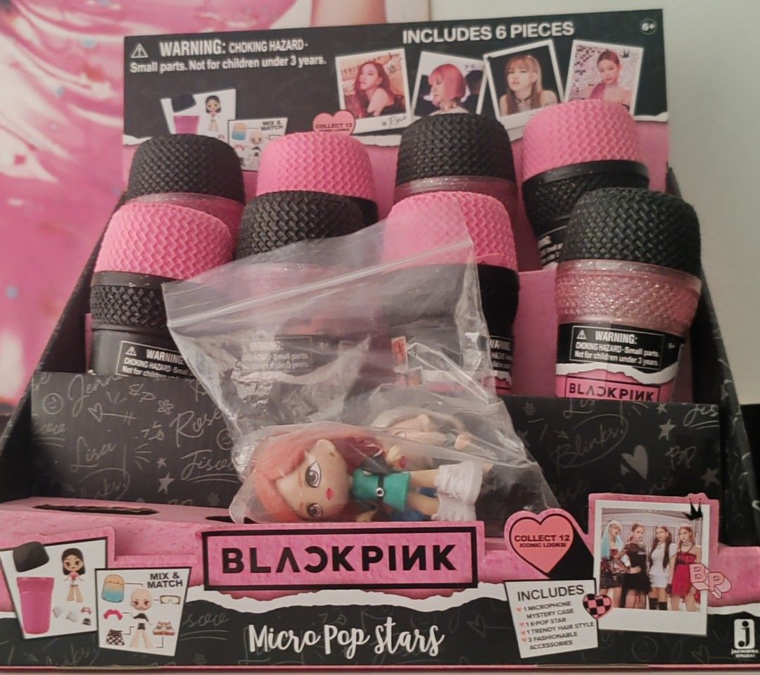 Blackpink Micro Pop Stars Mystery Pack, ages 3 & up 
