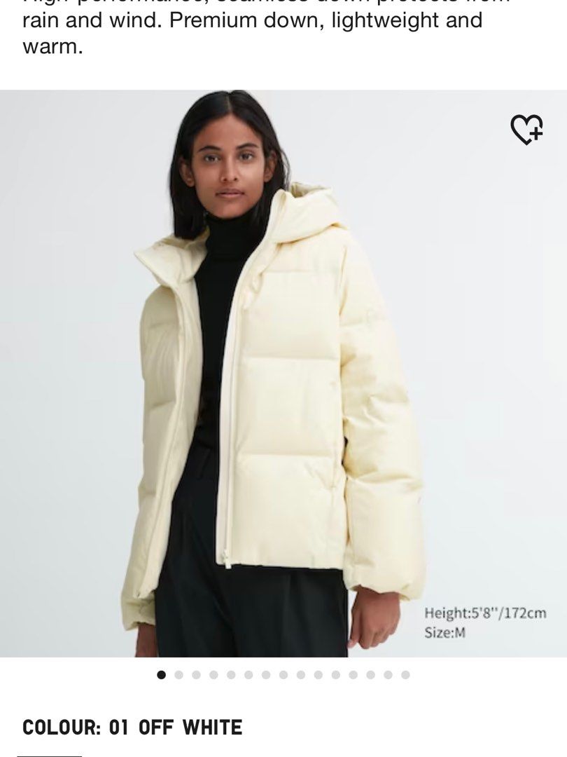 BNWT UNIQLO SEAMLESS DOWN PARKA Women s Fashion Coats Jackets and Outerwear on Carousell