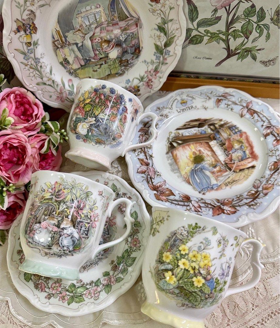 Brambly Hedge Royal Doulton The Wedding Eight Inch Plate