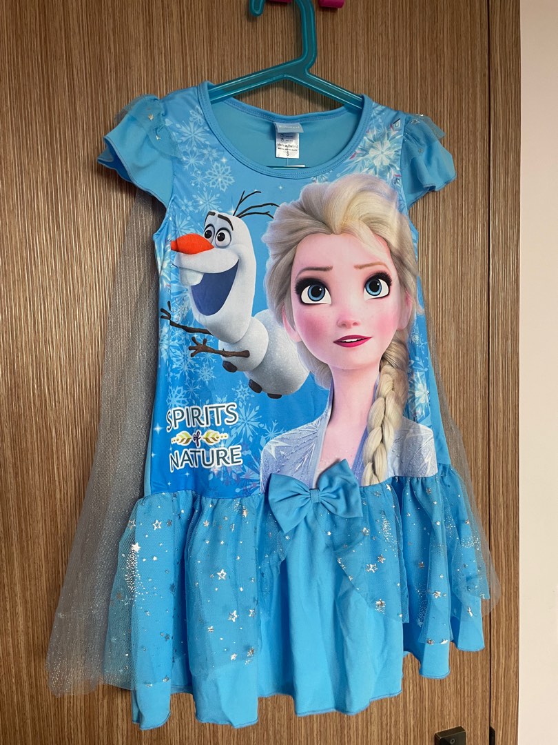 Brand New Frozen Dress with Cape Babies Kids Babies Kids