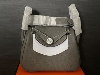 ✨Hermes Lindy 26✨ 👉🏻8F Gris Etain - Shopping with Queen N
