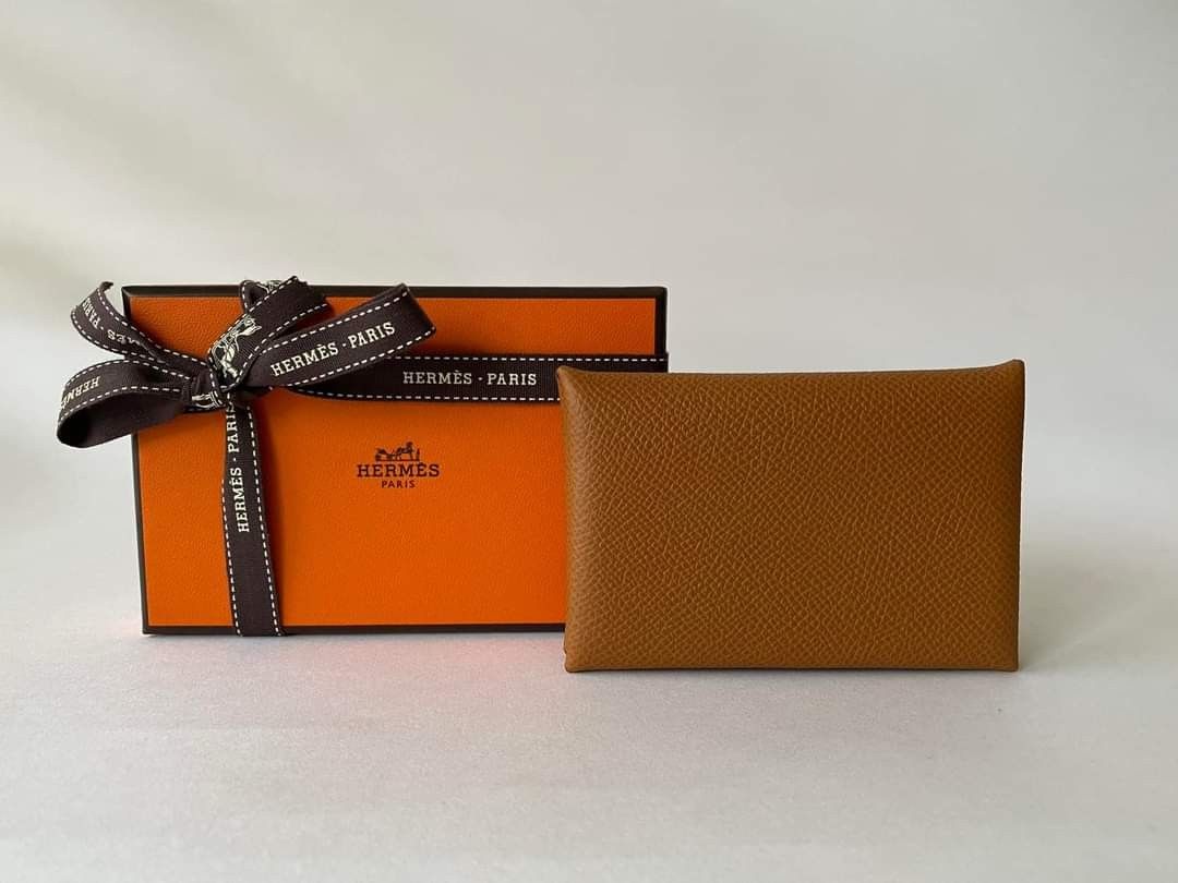 Review HERMES Calvi Card Holder, What's fit, Wear & Tear