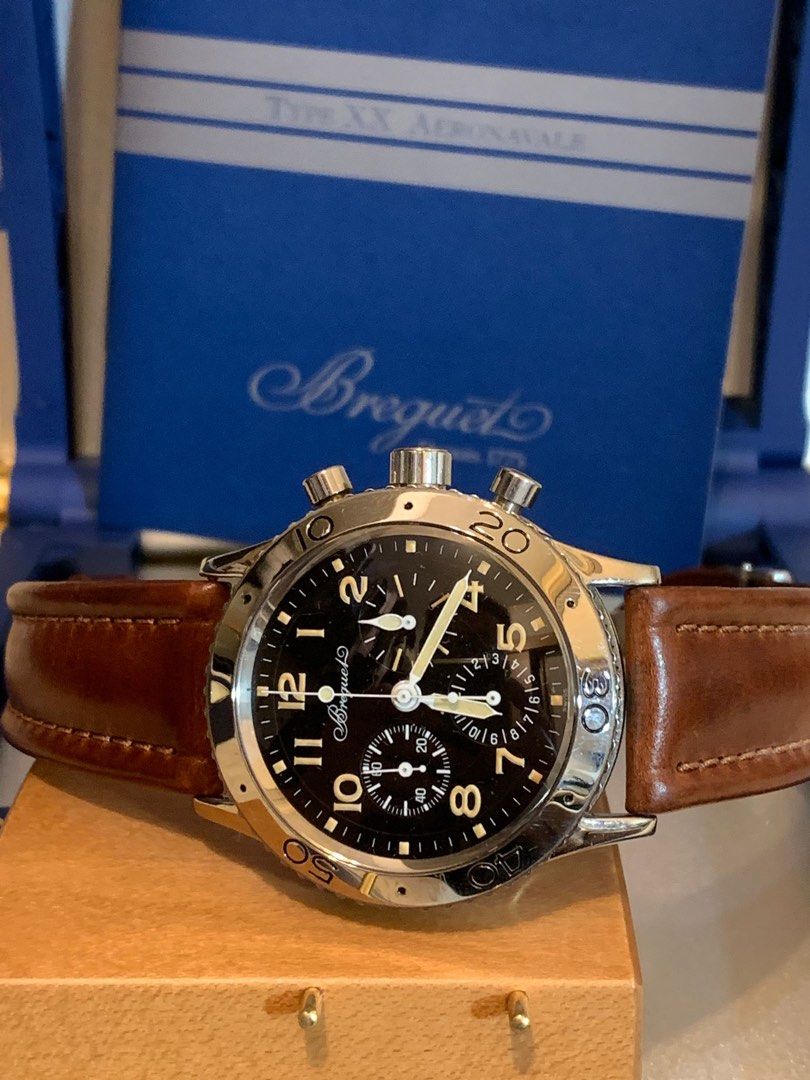 Breguet 3800 Type XX Gold capped steel iconic watch