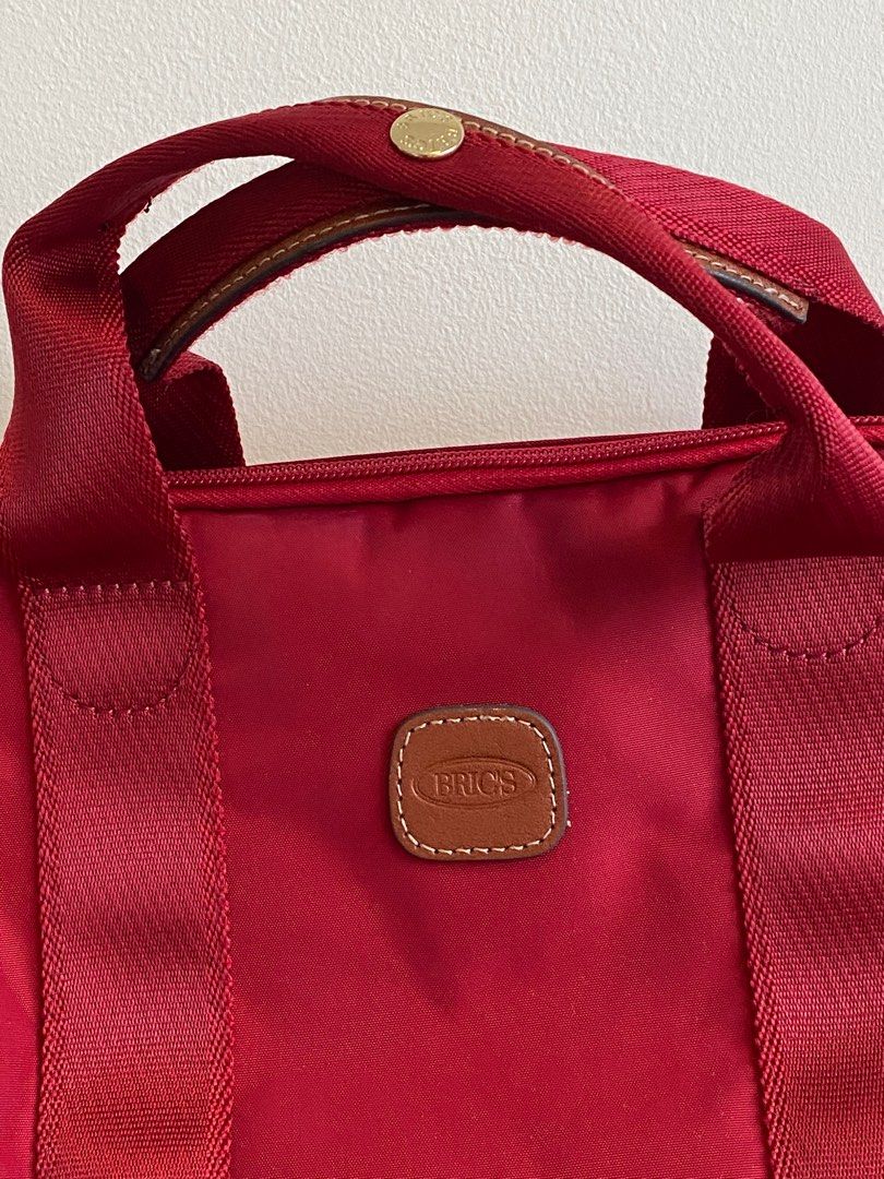 BRIC’S red backpack, Women's Fashion, Bags & Wallets, Backpacks on ...