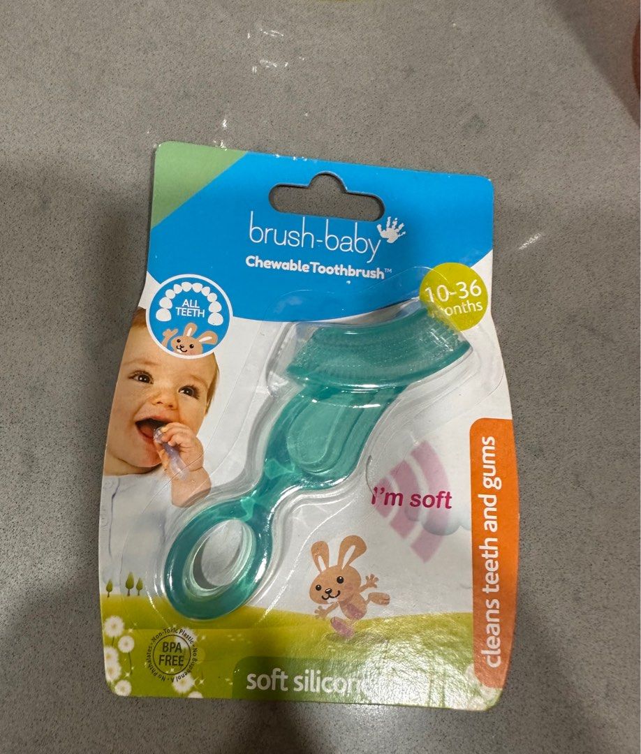 Brush baby chewable cheap toothbrush and teether