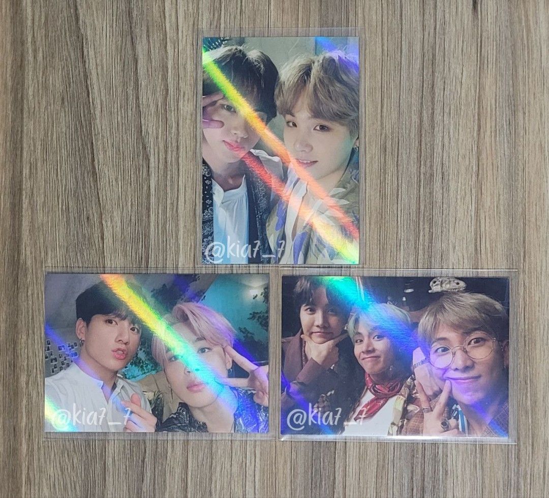 タレントカード JUNGKOOK & JIMIN HOLO TICKET MUSTET 5TH JUNGKOOK & JIMIN HOLO TICKET MUSTET 5TH BTS Magic shop 5TH Muster
