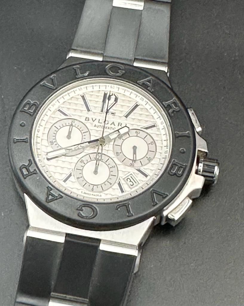 Bvlgari diagono hotsell chronograph price