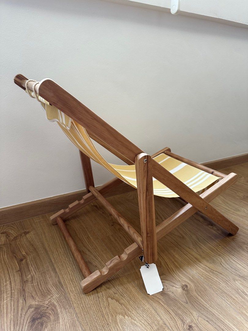 Business Pleasure Co Mini Sling Chair Babies Kids Baby Nursery Kids Furniture Kids Tables Chairs on Carousell
