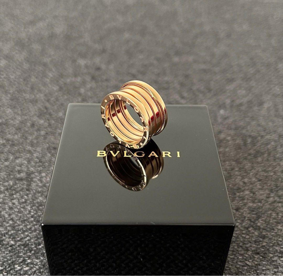 Bvlgari B.zero1 Ring Rose Gold 54 Women s Fashion Jewelry
