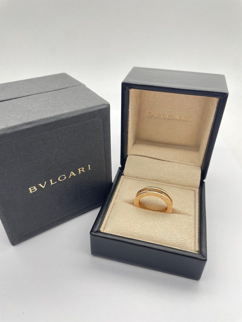 Bvlgari ring sales 750 gold