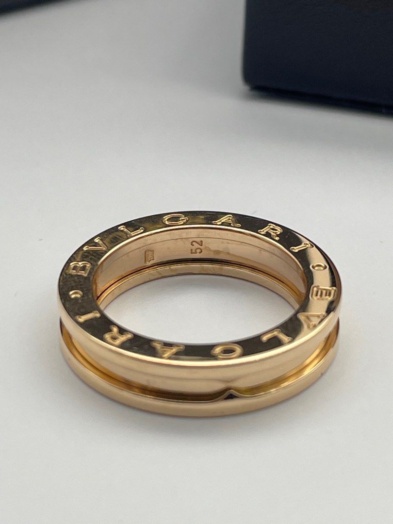 Bvlgari ring 750 top gold