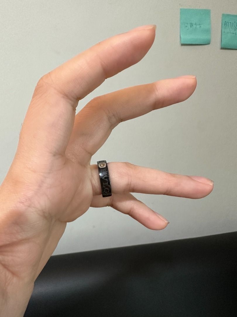 Bvlgari discount black ring
