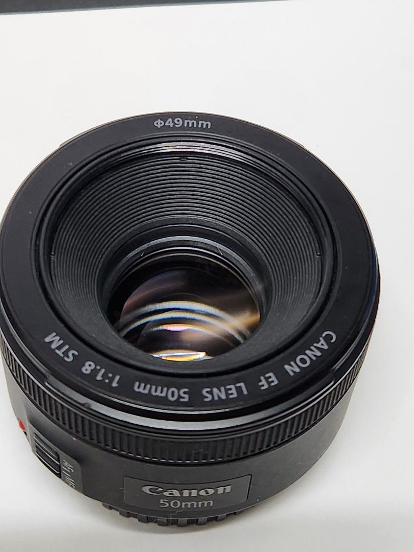 Canon ef 50 F1.8 STM, 攝影器材, 鏡頭及裝備- Carousell