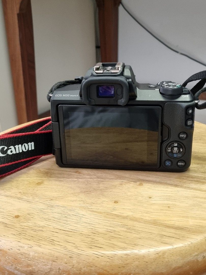 Canon M50 Mark ii + Lens with image stabilization, Photography, Cameras