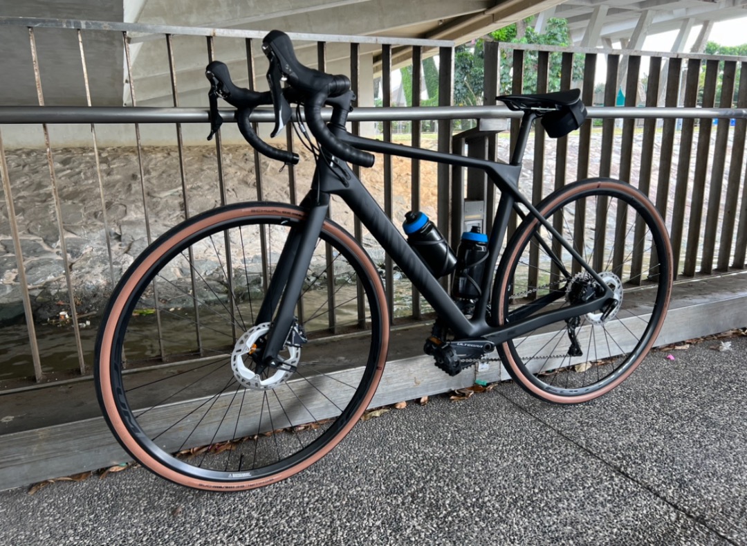 Canyon Endurace CF8 Carbon Frame Road Bike Size S Stealth Grey