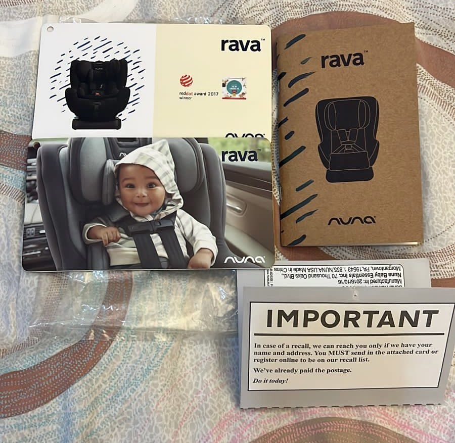 Nuna clearance rava recall
