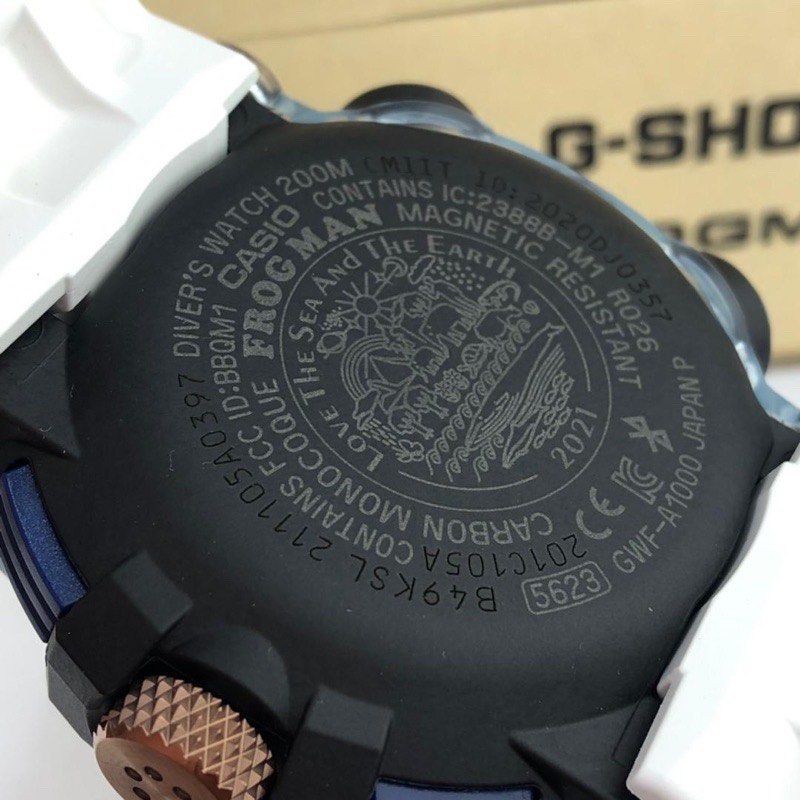 G shock frogman best sale logo