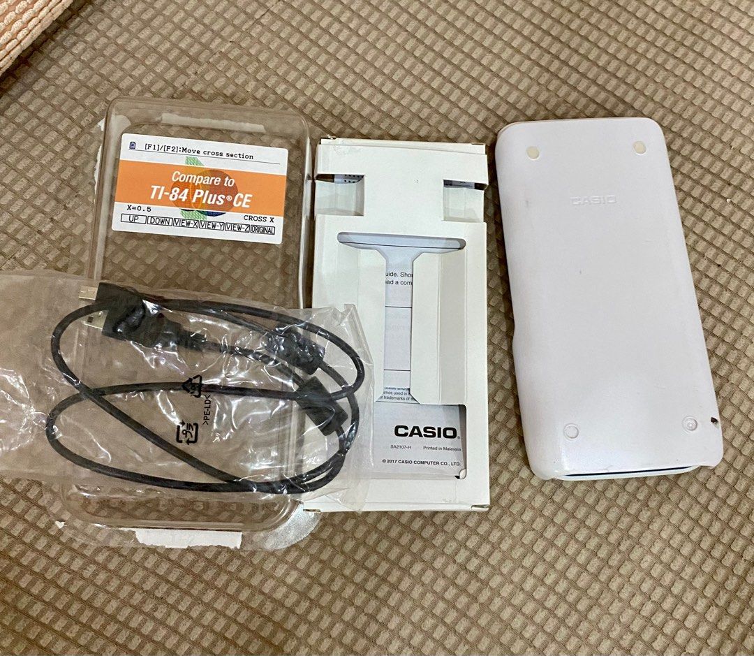 CASIO PRIZM FX-CG50 Color Graphing Calculator, Computers & Tech, Office &  Business Technology on Carousell