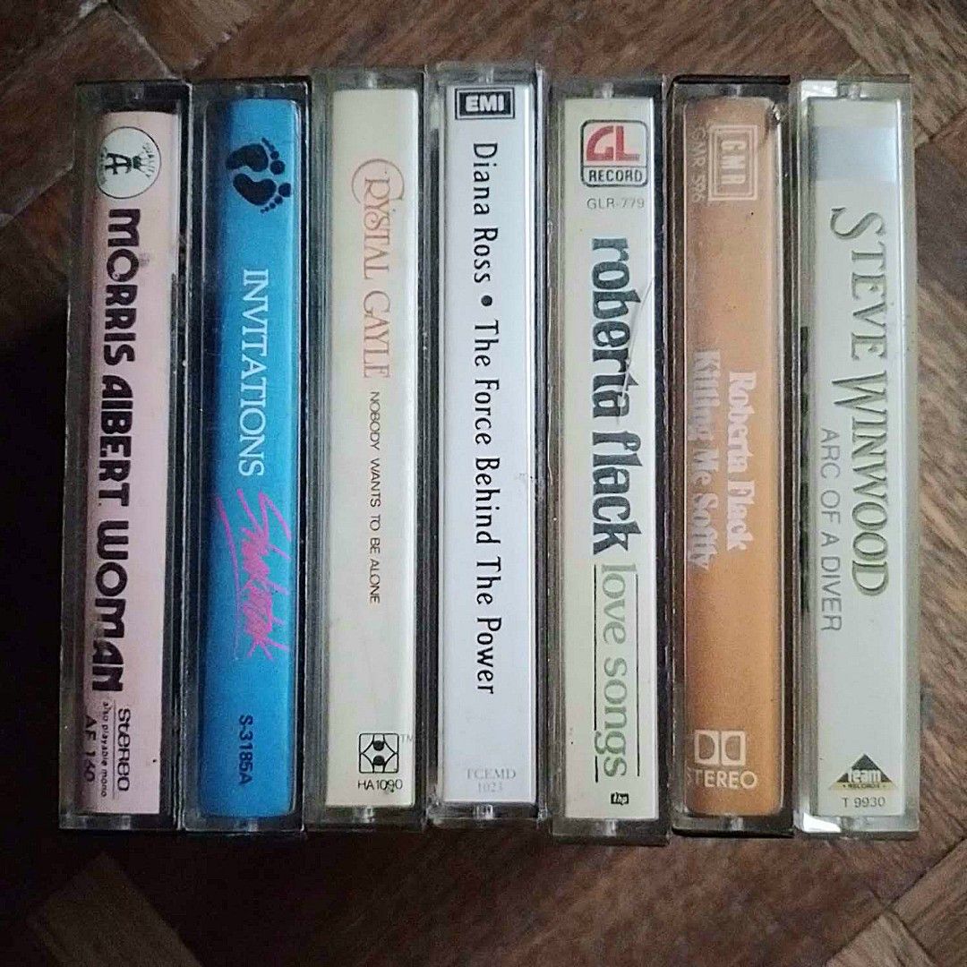 Cassette Tapes Morris Aibert Woman Shakatak Crystal Gayle Diana Cassette tapes morris aibert woman shakatak crystal gayle diana