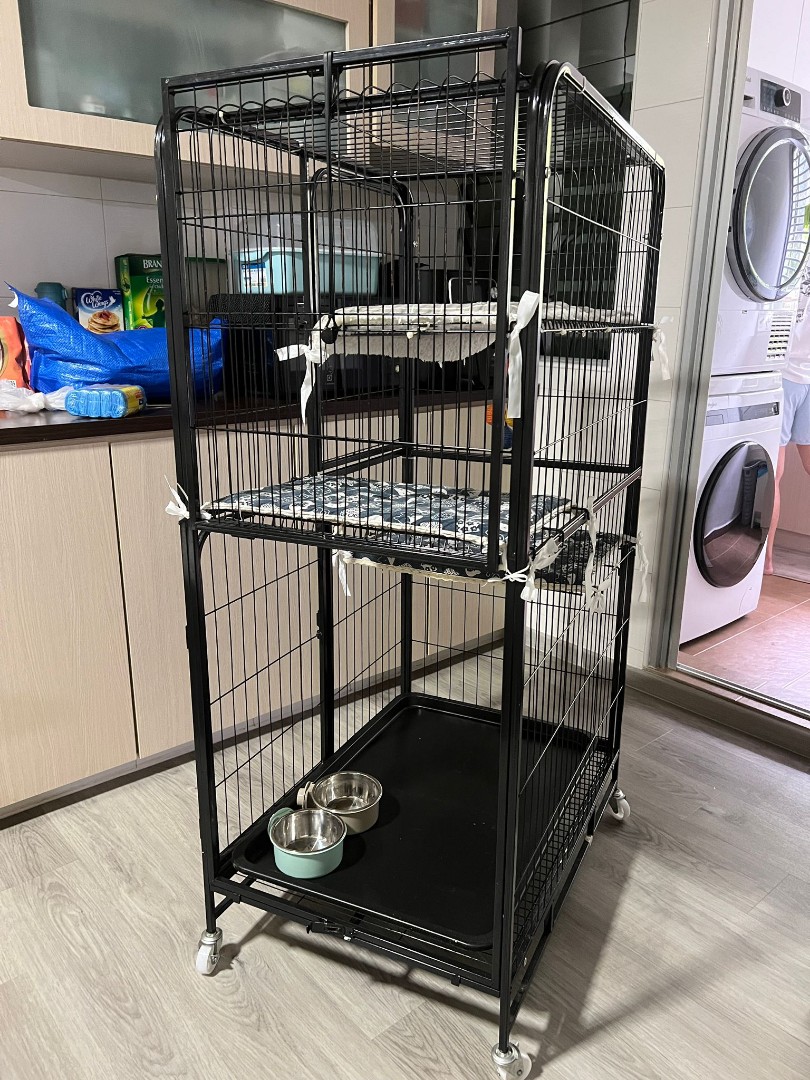 Cheap as store chips cat cage