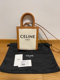 Shop CELINE Triomphe Canvas Small drawstring bag in triomphe canvas and  calfskin (191142BZJ 04LU) by RedApple